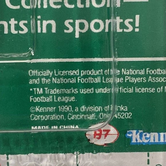 1990 TROY AIKMAN Starting Lineup ROOKIE SLU DALLAS COWBOYS w/ PROTECTIVE CASE! - Picture 3 of 7